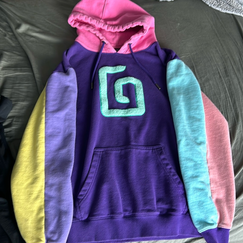 Limited Edition Karl Jacobs multi colored hoodie